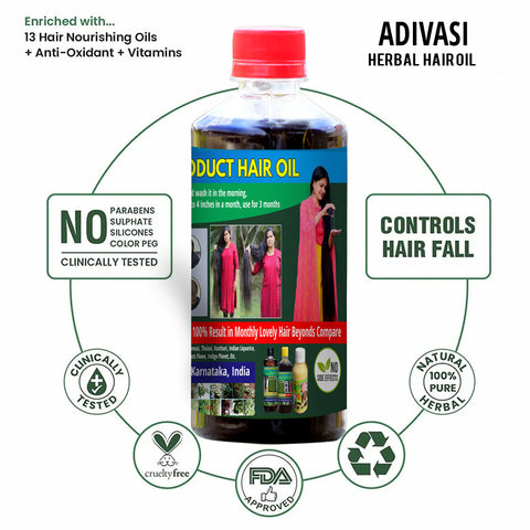 Adivasi - Ayurvedic hair regrowth Oil