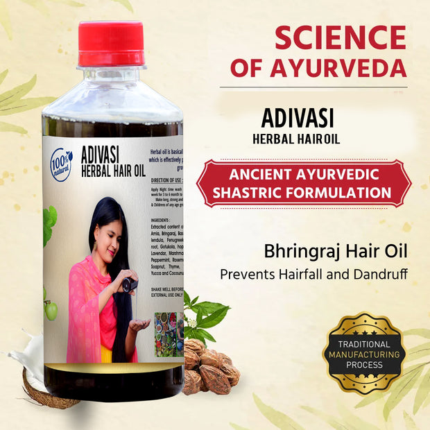 Adivasi - Ayurvedic hair regrowth Oil